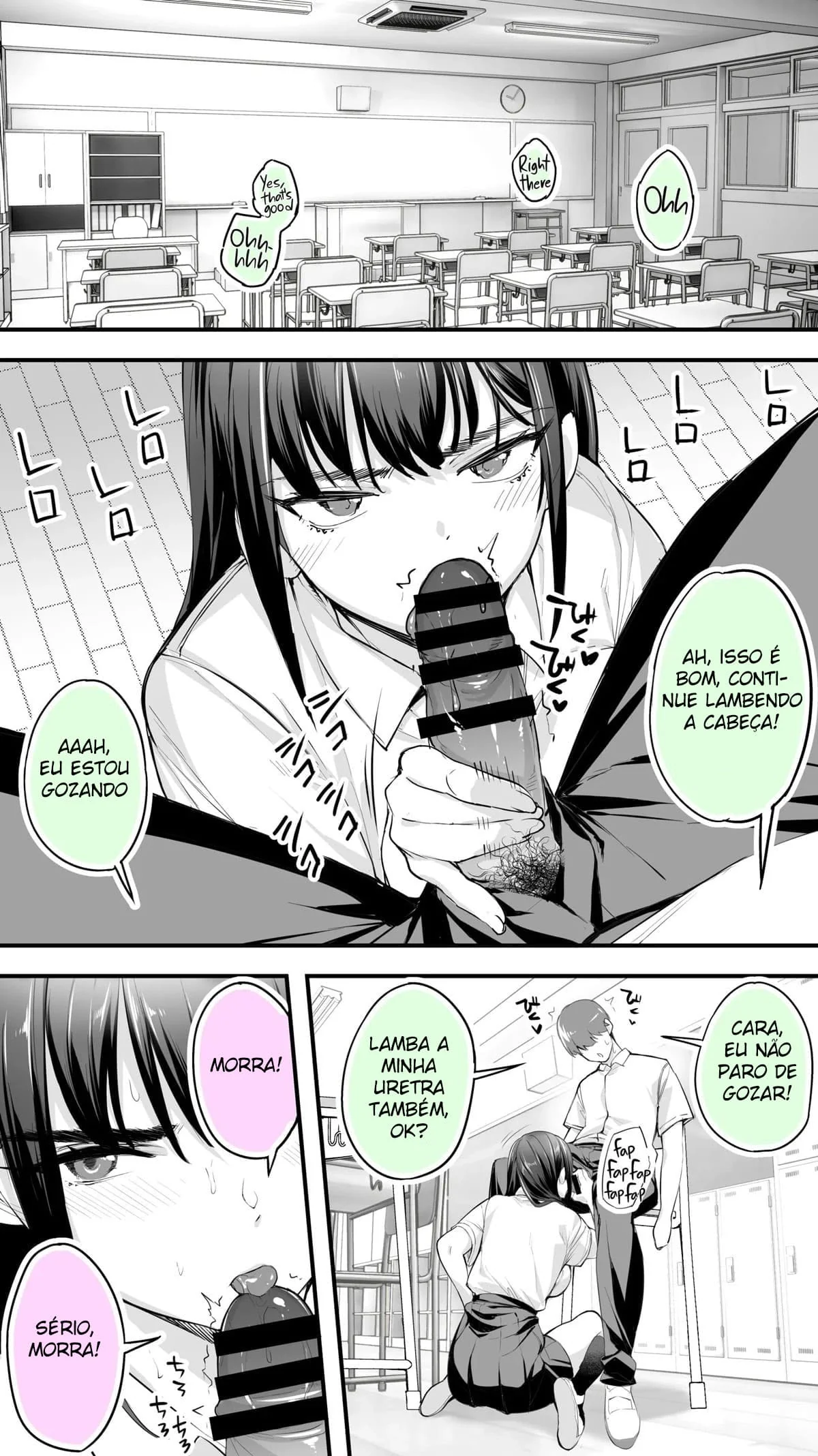 Sessões Sexuais Intensas: Hoshikawa-san e a Submissão aos Vibradores na Buceta – Hentai HQ Brasileiro