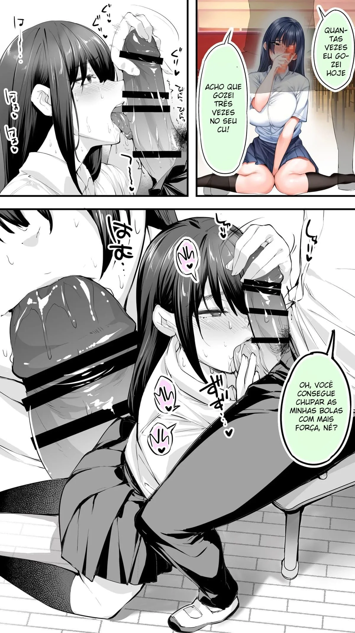 Sessões Sexuais Intensas: Hoshikawa-san e a Submissão aos Vibradores na Buceta – Hentai HQ Brasileiro