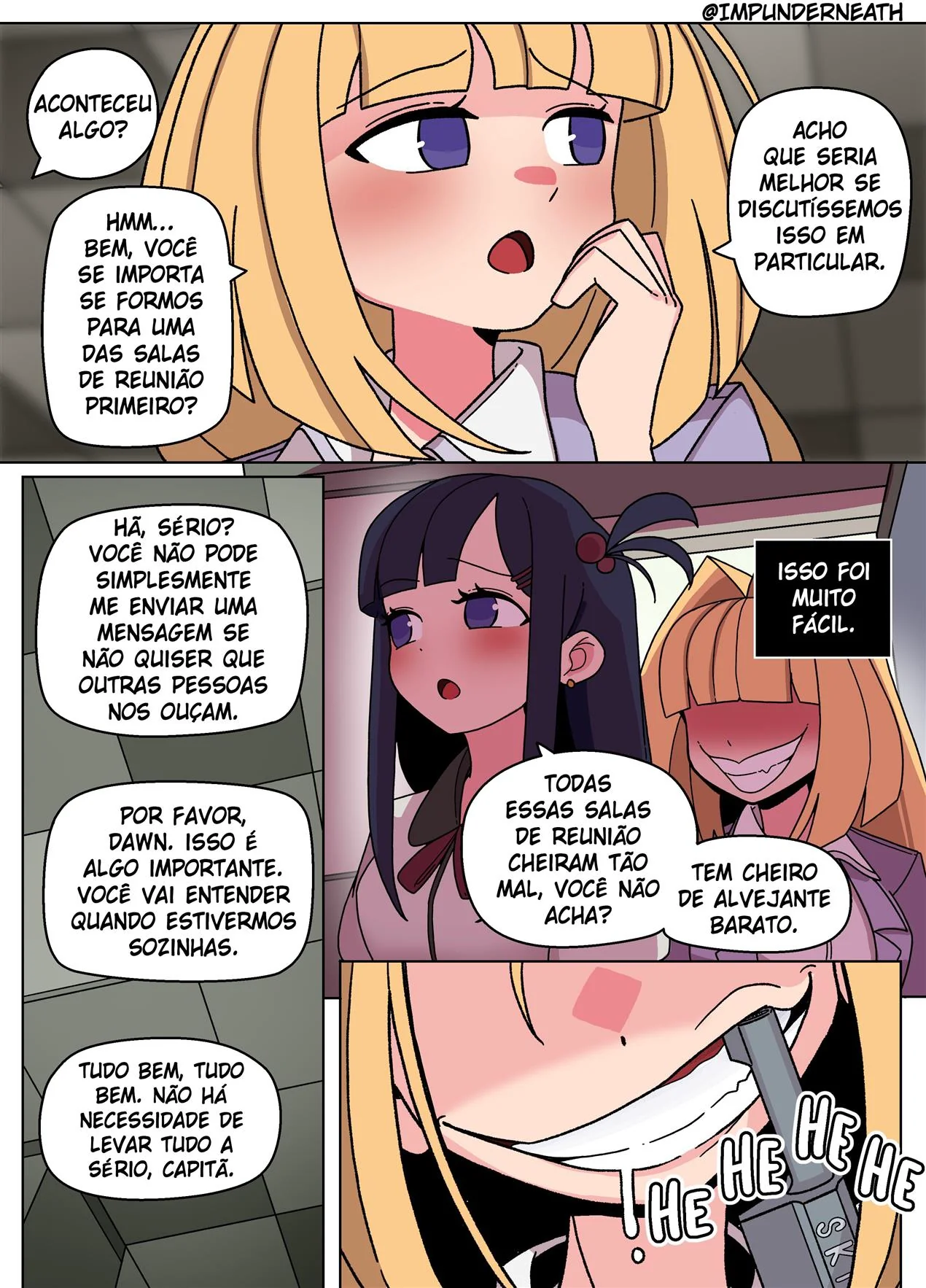 Bullying e Tesão na Escola – Ellie Skinsuit Vl.3 em HQ Brasileiro