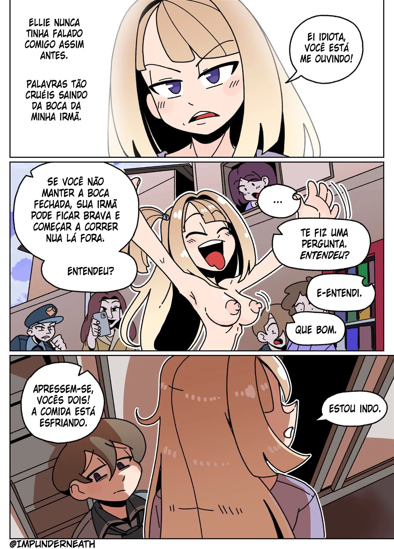 Bullying na Escola: Ellie Skinsuit Vl.1 em HQ Brasileiro