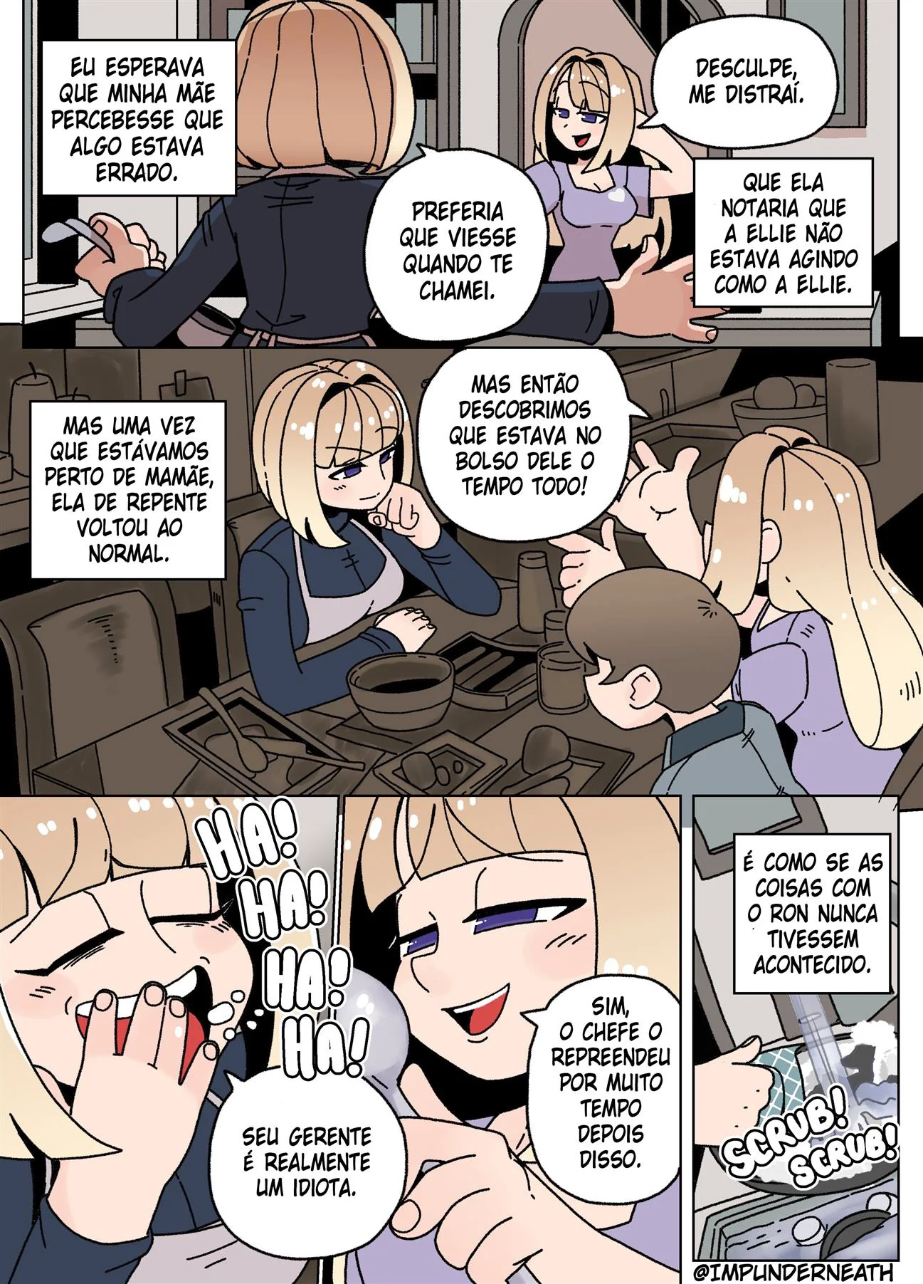 Bullying na Escola: Ellie Skinsuit Vl.1 em HQ Brasileiro