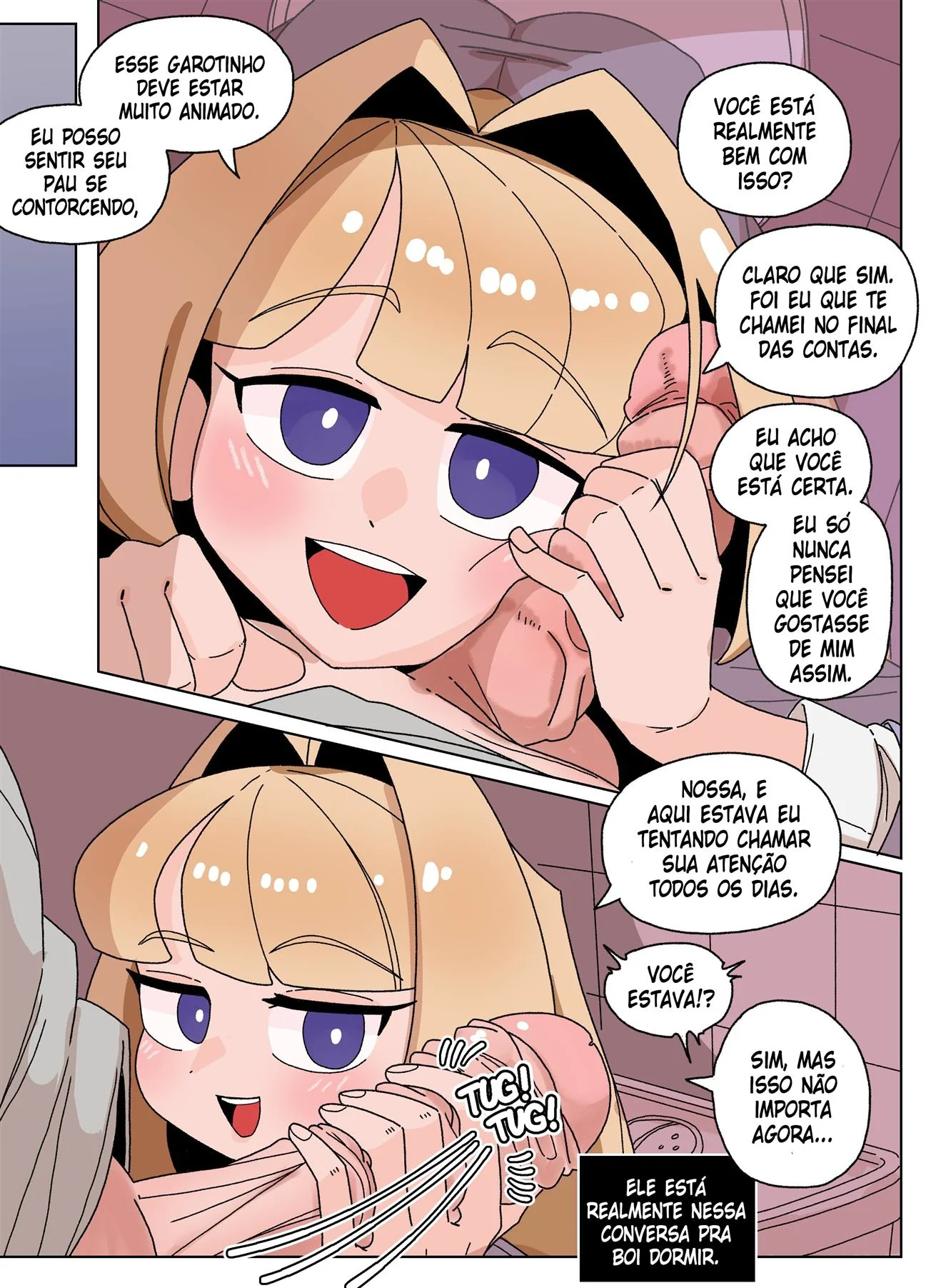 Buceta molhada e pica dura em Ellie Skinsuit Vl.2 – Hentai HQ Brasileiro