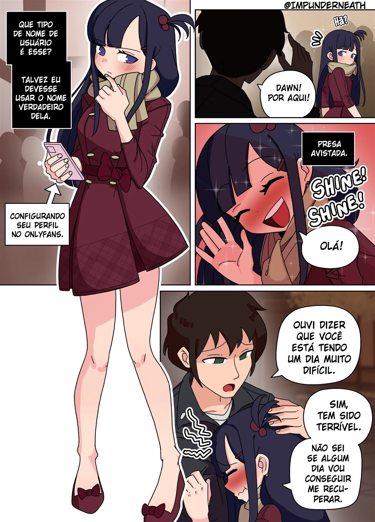 Bullying e Tesão na Escola – Ellie Skinsuit Vl.3 em HQ Brasileiro