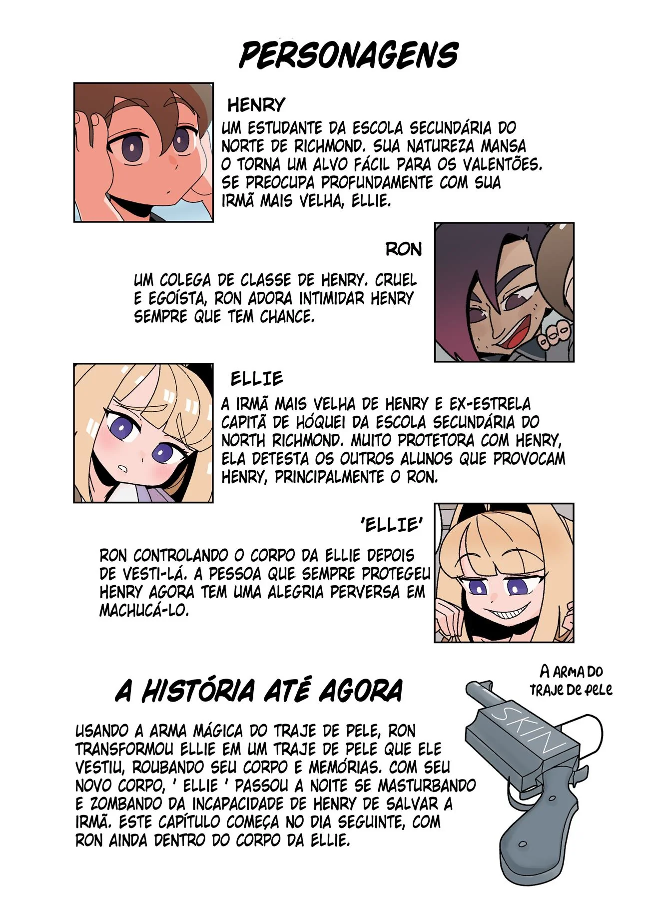 Buceta molhada e pica dura em Ellie Skinsuit Vl.2 – Hentai HQ Brasileiro