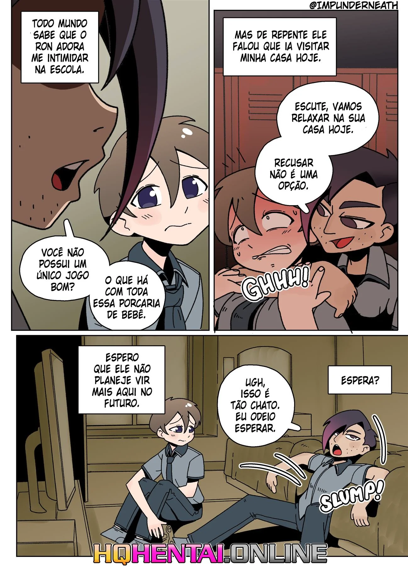 Bullying na Escola: Ellie Skinsuit Vl.1 em HQ Brasileiro