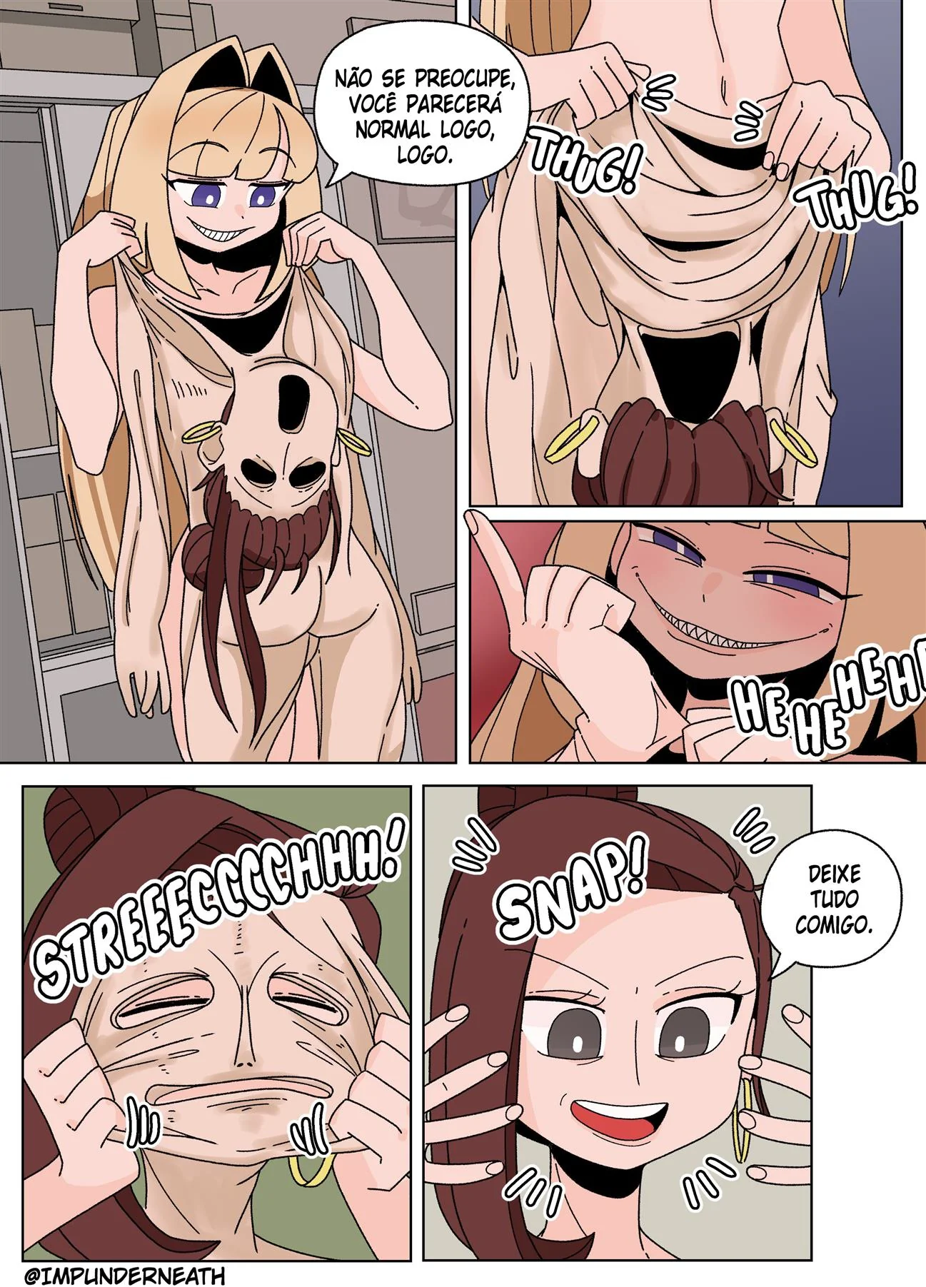 Buceta molhada e pica dura em Ellie Skinsuit Vl.2 – Hentai HQ Brasileiro