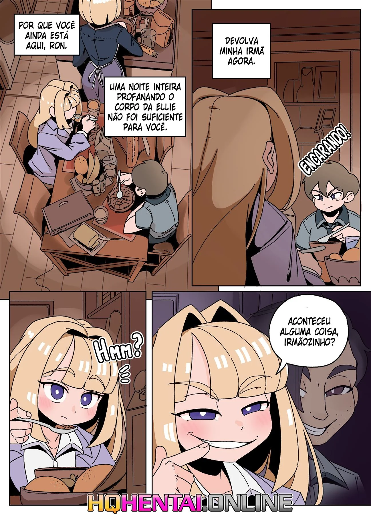 Buceta molhada e pica dura em Ellie Skinsuit Vl.2 – Hentai HQ Brasileiro