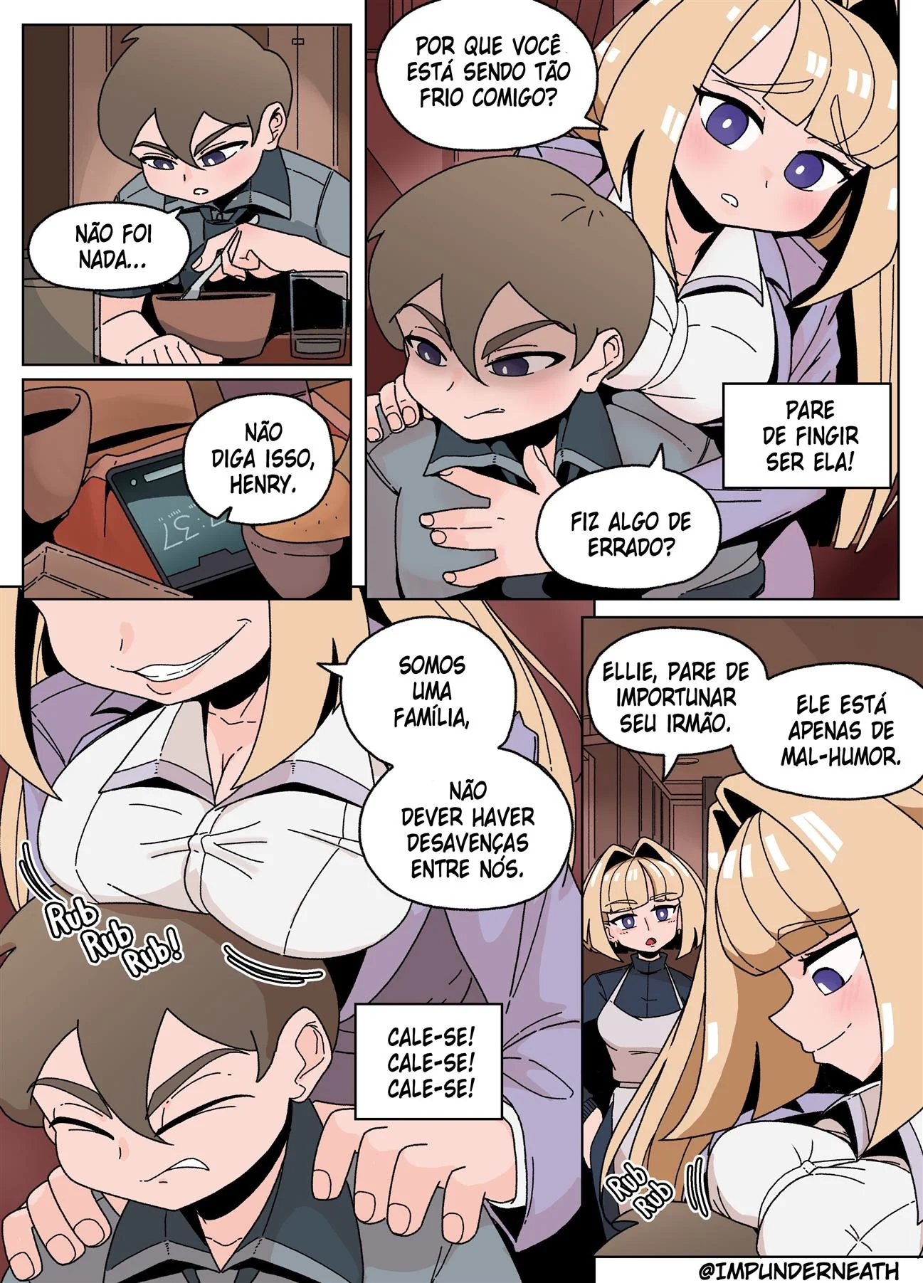 Buceta molhada e pica dura em Ellie Skinsuit Vl.2 – Hentai HQ Brasileiro