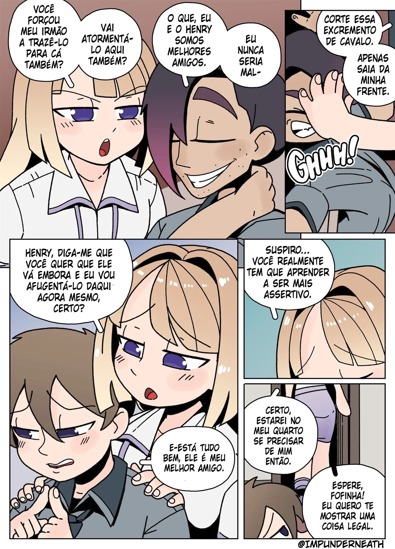 Bullying na Escola: Ellie Skinsuit Vl.1 em HQ Brasileiro