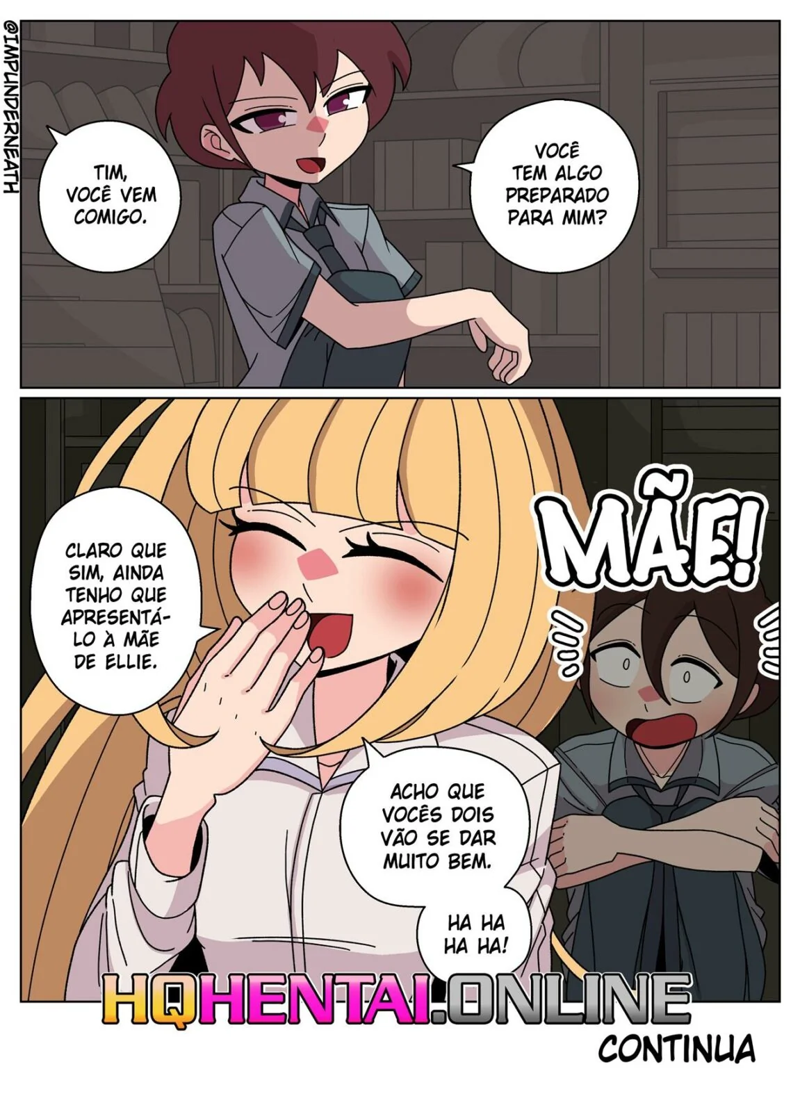 Bullying e Tesão na Escola – Ellie Skinsuit Vl.3 em HQ Brasileiro