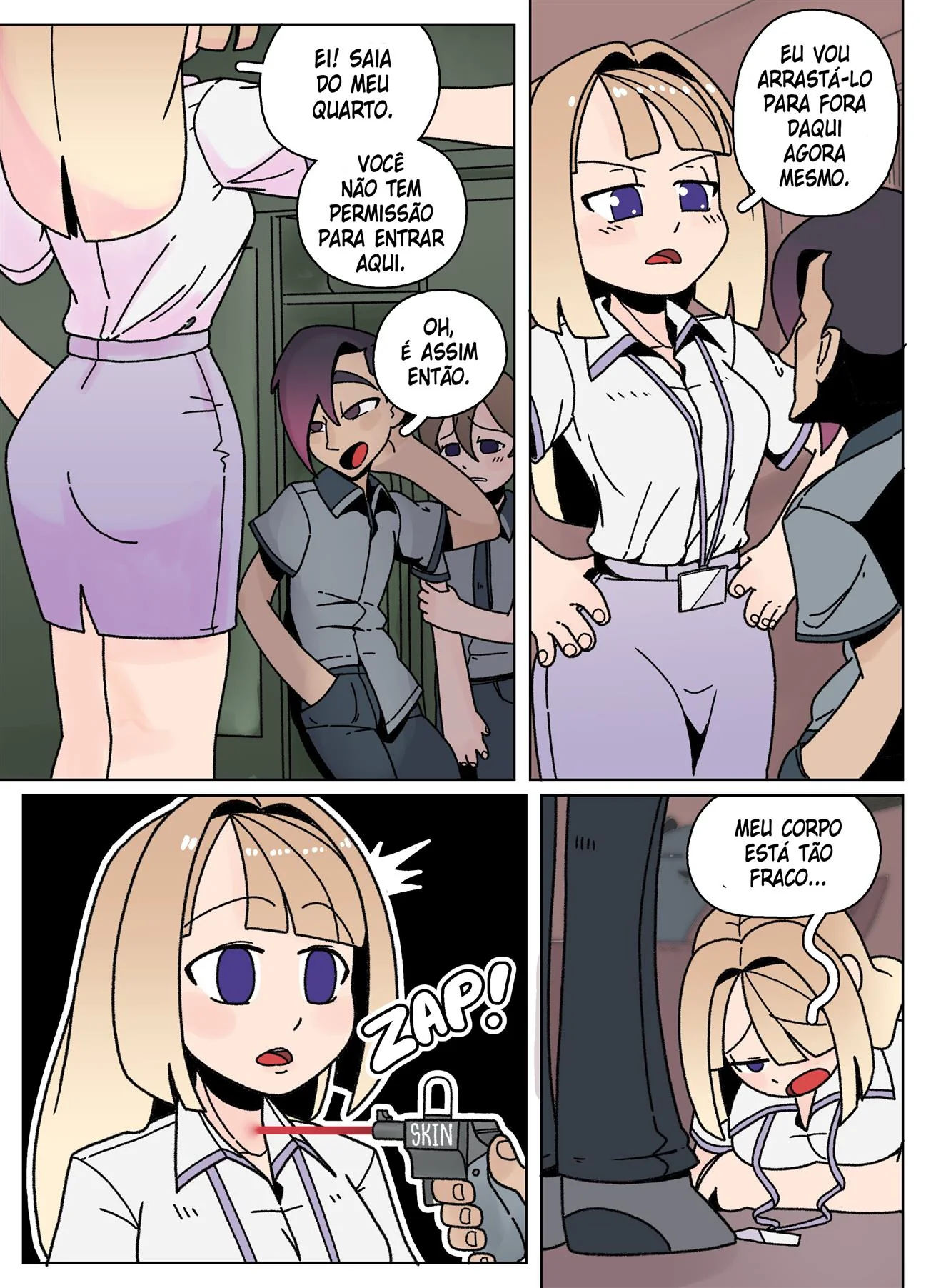 Bullying na Escola: Ellie Skinsuit Vl.1 em HQ Brasileiro