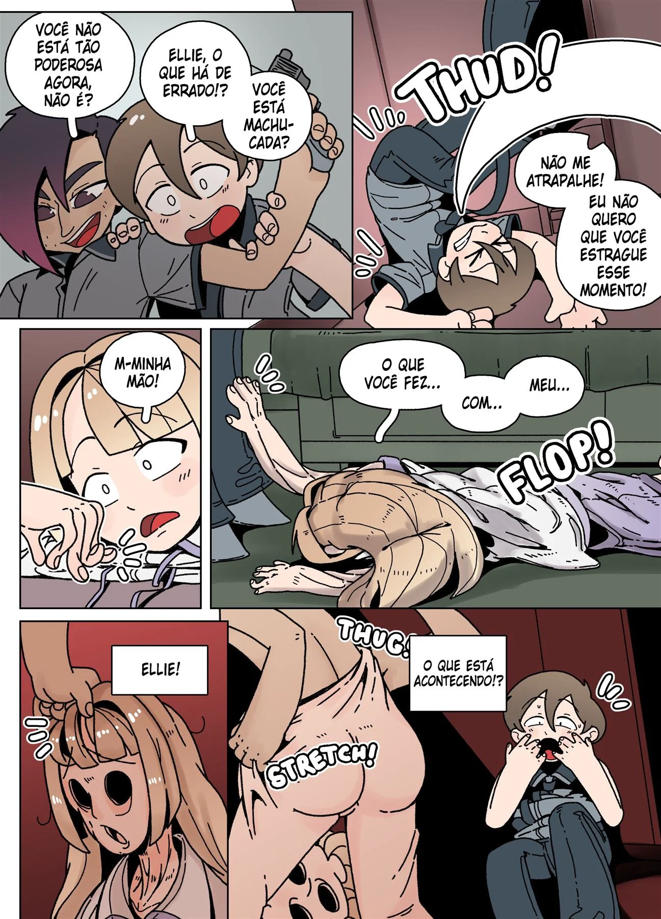 Bullying na Escola: Ellie Skinsuit Vl.1 em HQ Brasileiro