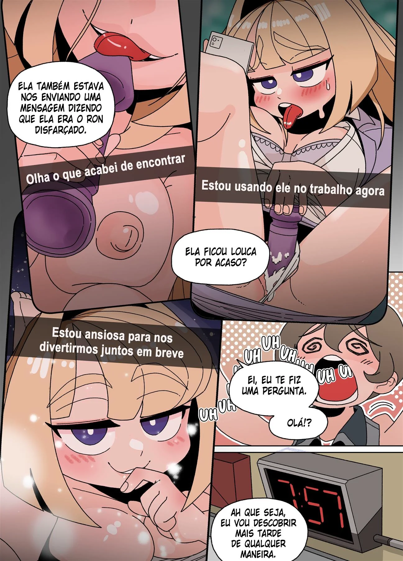 Buceta molhada e pica dura em Ellie Skinsuit Vl.2 – Hentai HQ Brasileiro