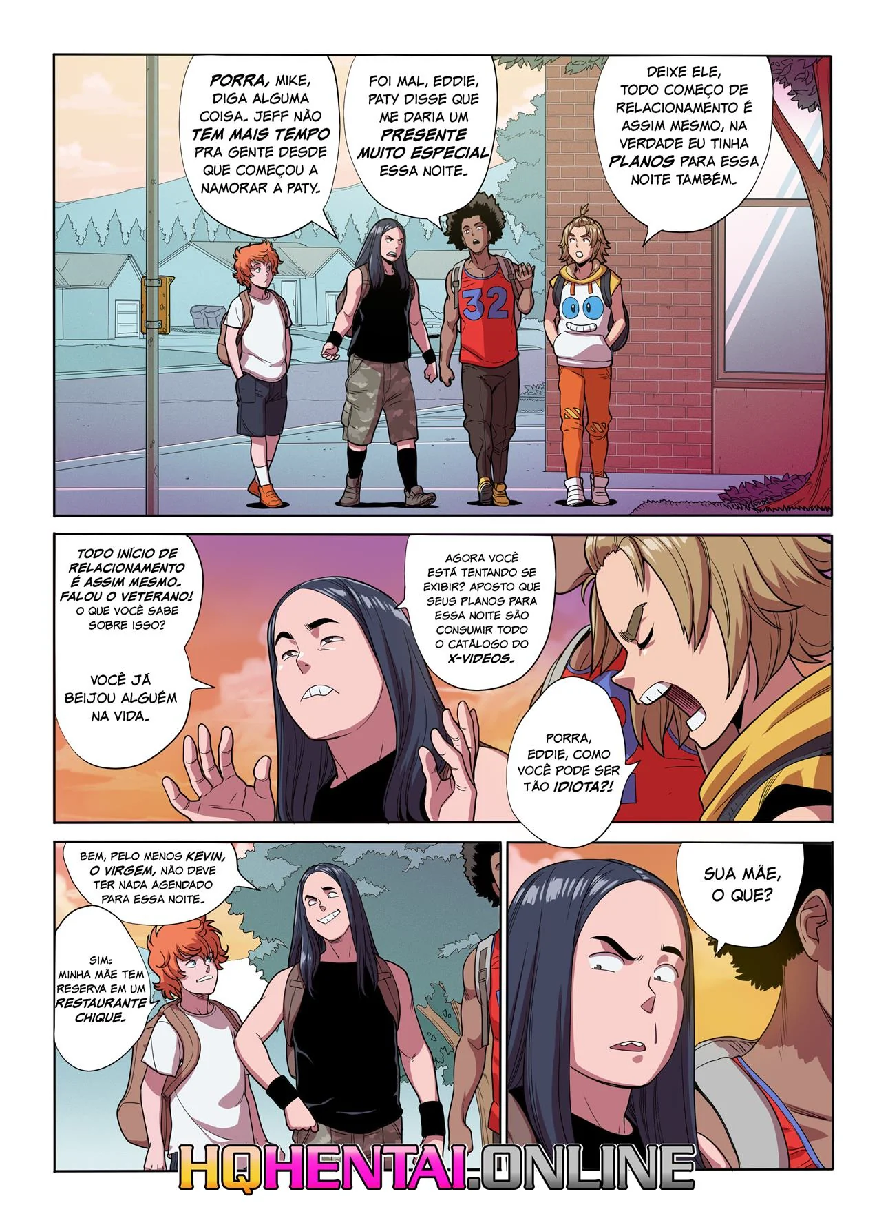 Mike e suas Aventuras para Perder o Cabaço – Em Hentai HQ Brasileiro