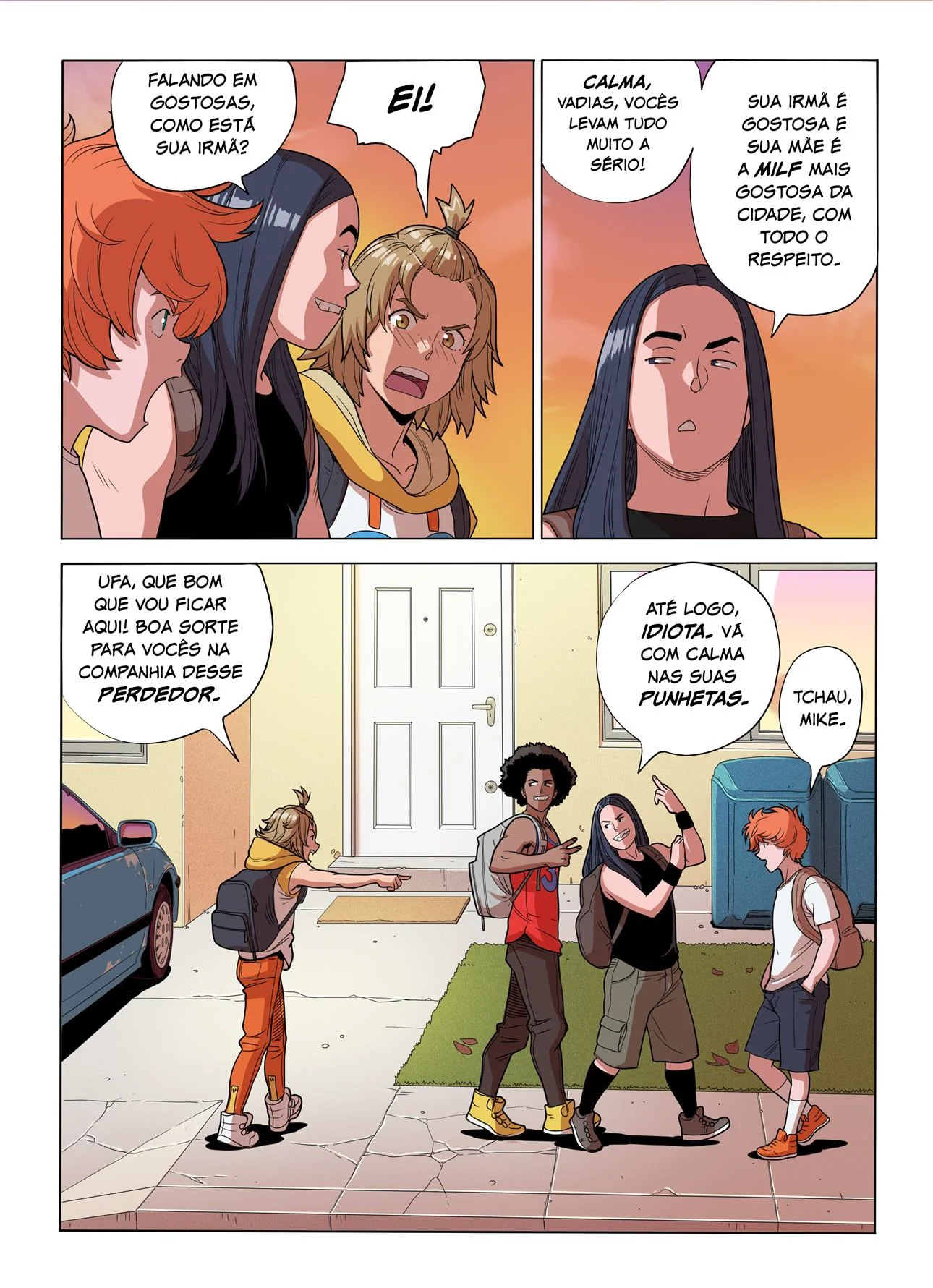 Mike e suas Aventuras para Perder o Cabaço – Em Hentai HQ Brasileiro
