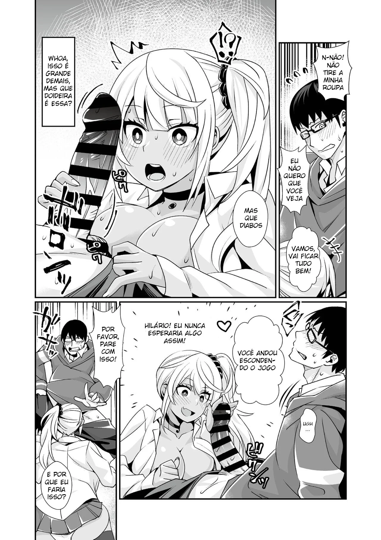 Piranha Gamer: A Buceta Negra Apaixonada por Pica e Games em Hentai Cartoon