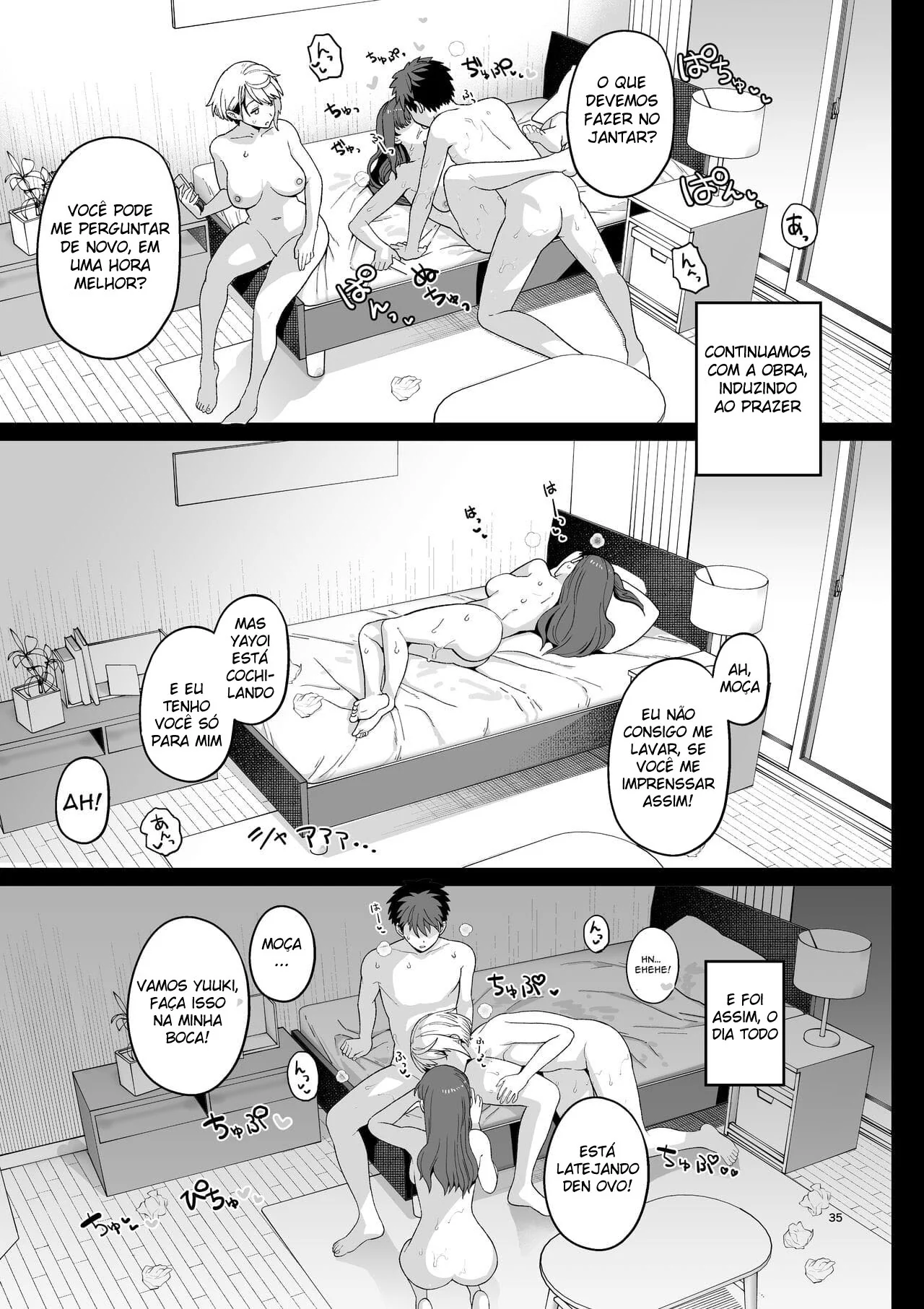 Ensinamentos Seletivos: Orgia e Sexo sem Limites” em Hentai HQ