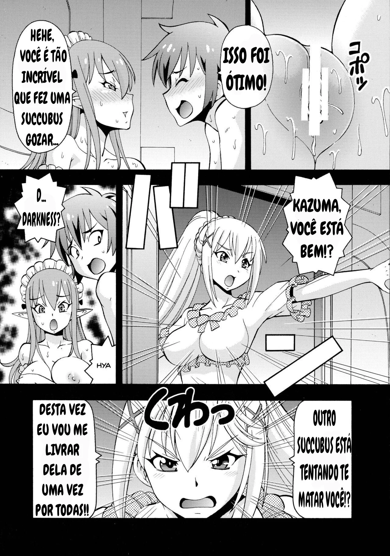 Recompensa Suculenta: Kasuma e a Miss Succubus em Pornô HQ