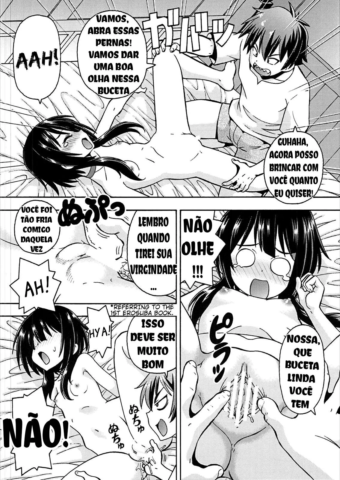 Aventuras de Kazuma: Fodendo a Megumin no Ero Subarashii Sekai ni Nakadashi o! VL.3