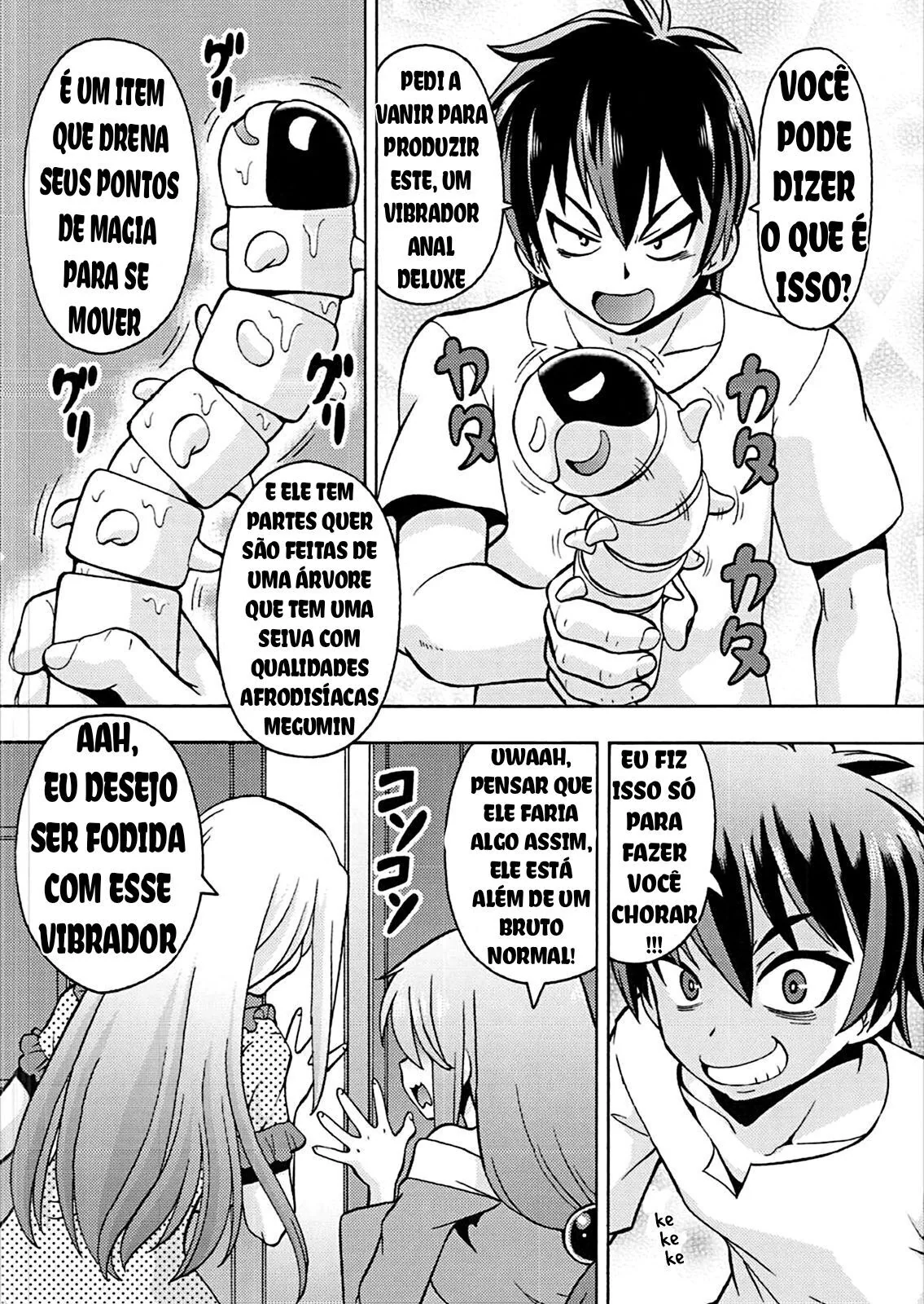 Aventuras de Kazuma: Fodendo a Megumin no Ero Subarashii Sekai ni Nakadashi o! VL.3