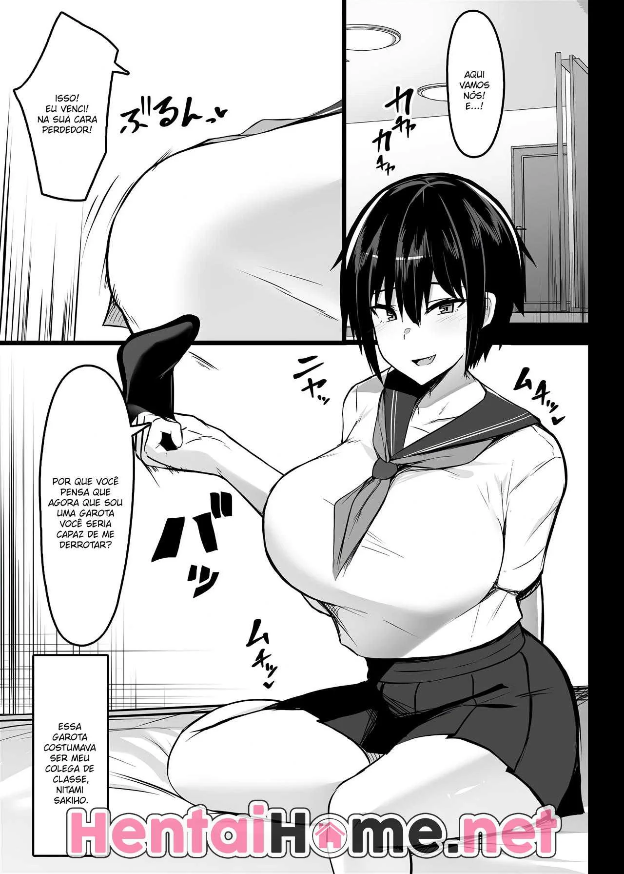 Estudante Peituda Gostosa Fodendo na Escola – Hentai HQ Brasileiro