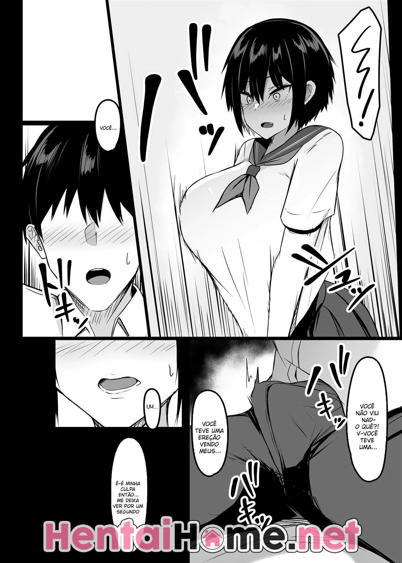 Estudante Peituda Gostosa Fodendo na Escola – Hentai HQ Brasileiro