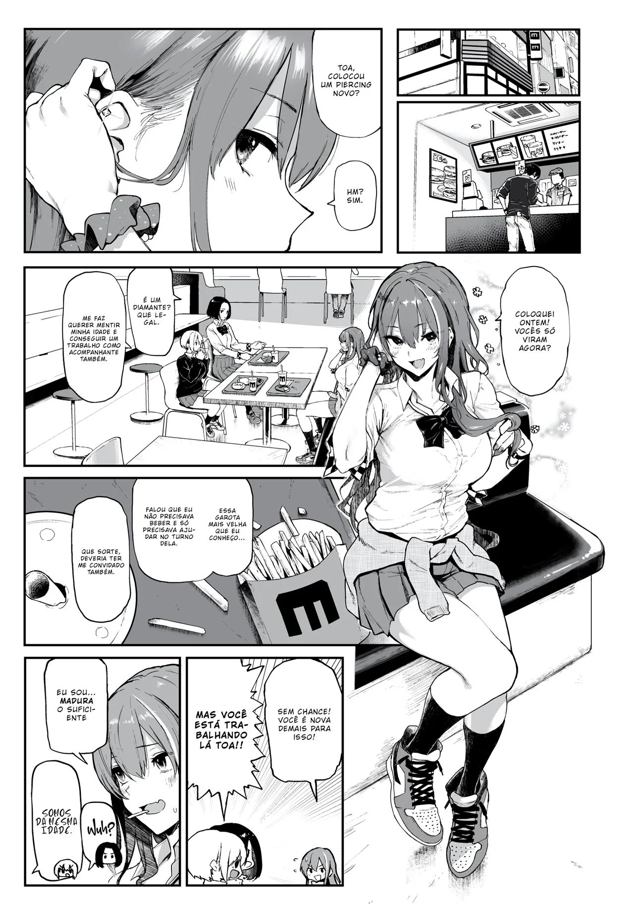 Piranha do Clube: Toa e sua Buceta Lucrativa em hentai HQ
