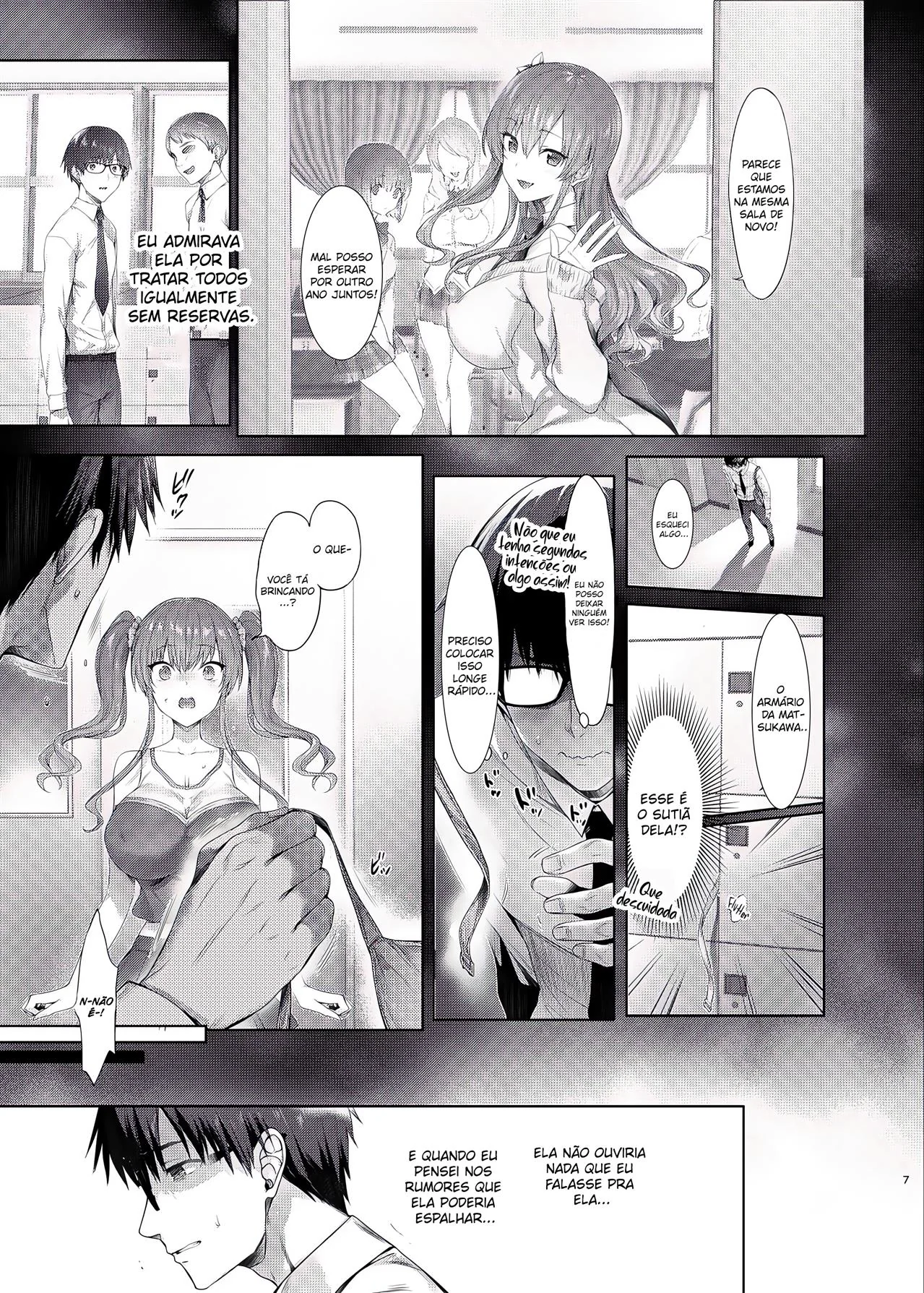 Chantageado pela Colega Piranha – Hentai HQ Brasileiro