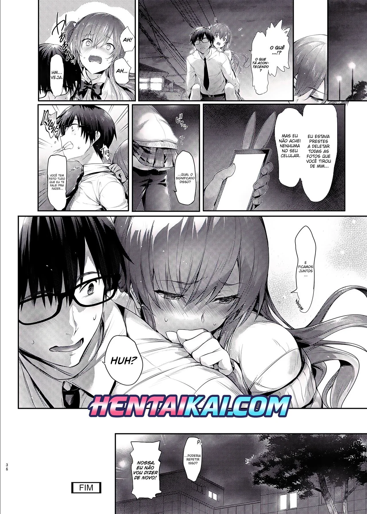 Chantageado pela Colega Piranha – Hentai HQ Brasileiro