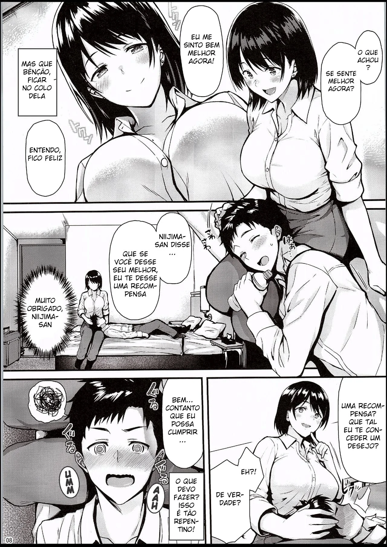 Senpai Safada: A Busca pela Piroca do Novinho em Hentai HQ Brasileiro