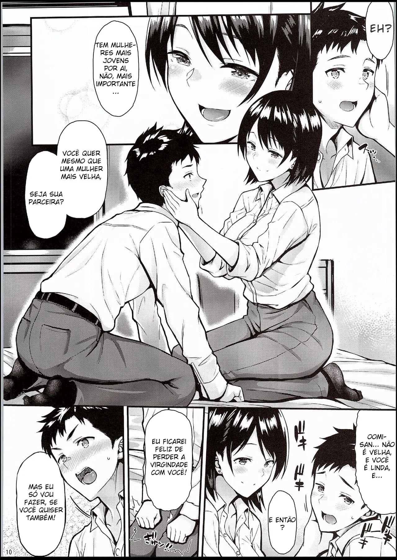 Senpai Safada: A Busca pela Piroca do Novinho em Hentai HQ Brasileiro