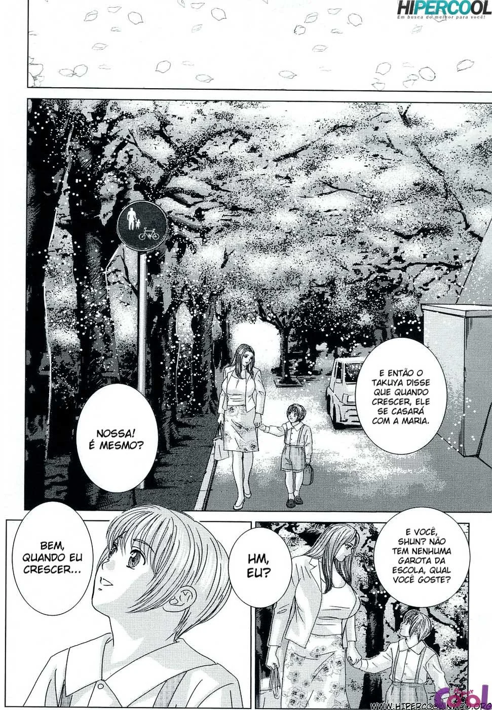 Mãe peituda: os desejos proibidos de Shun em Hentai HQ Brasileiro