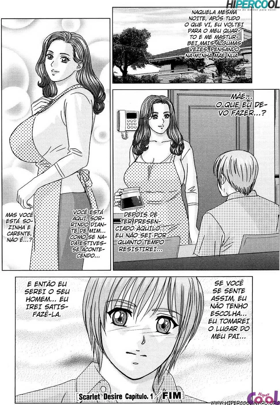 Mãe peituda: os desejos proibidos de Shun em Hentai HQ Brasileiro