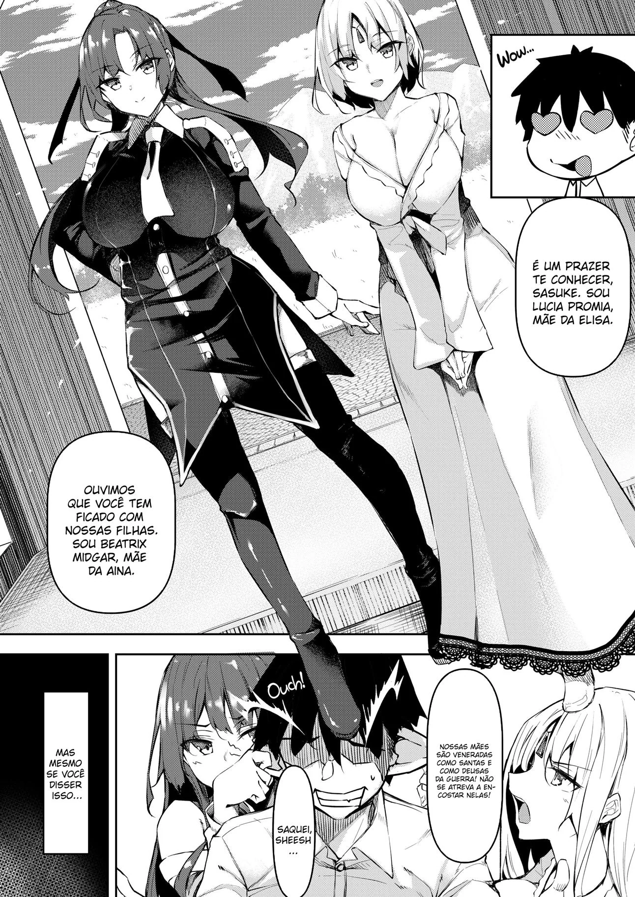O Mago Safado e o Demônio Devasso – Hentai HQ Brasileiro