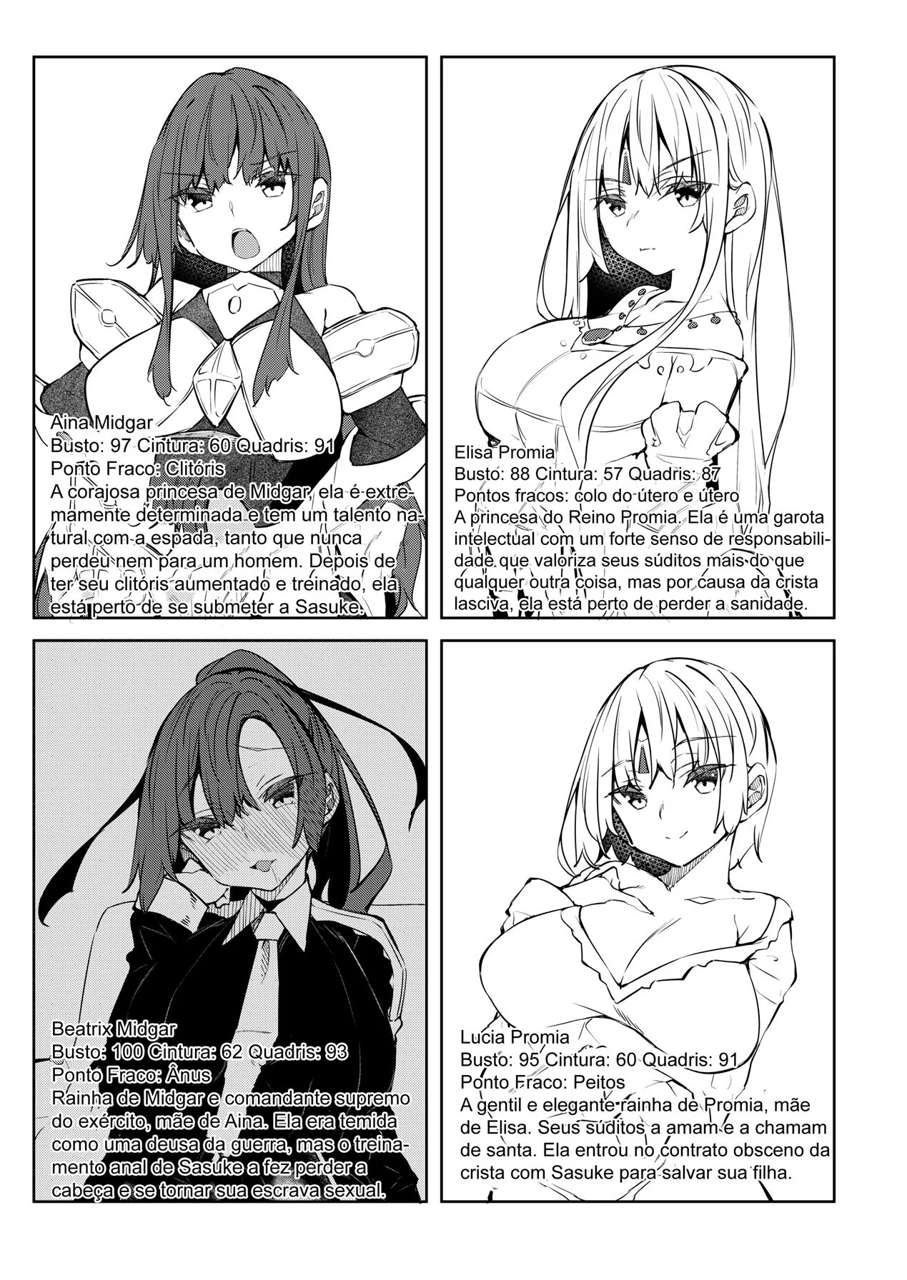 Sasuke, o Mago Virgem: Bucetas Mágicas e Pirocas Demoníacas em Outro Mundo – Hentai Fantasia HQ Brasileiro