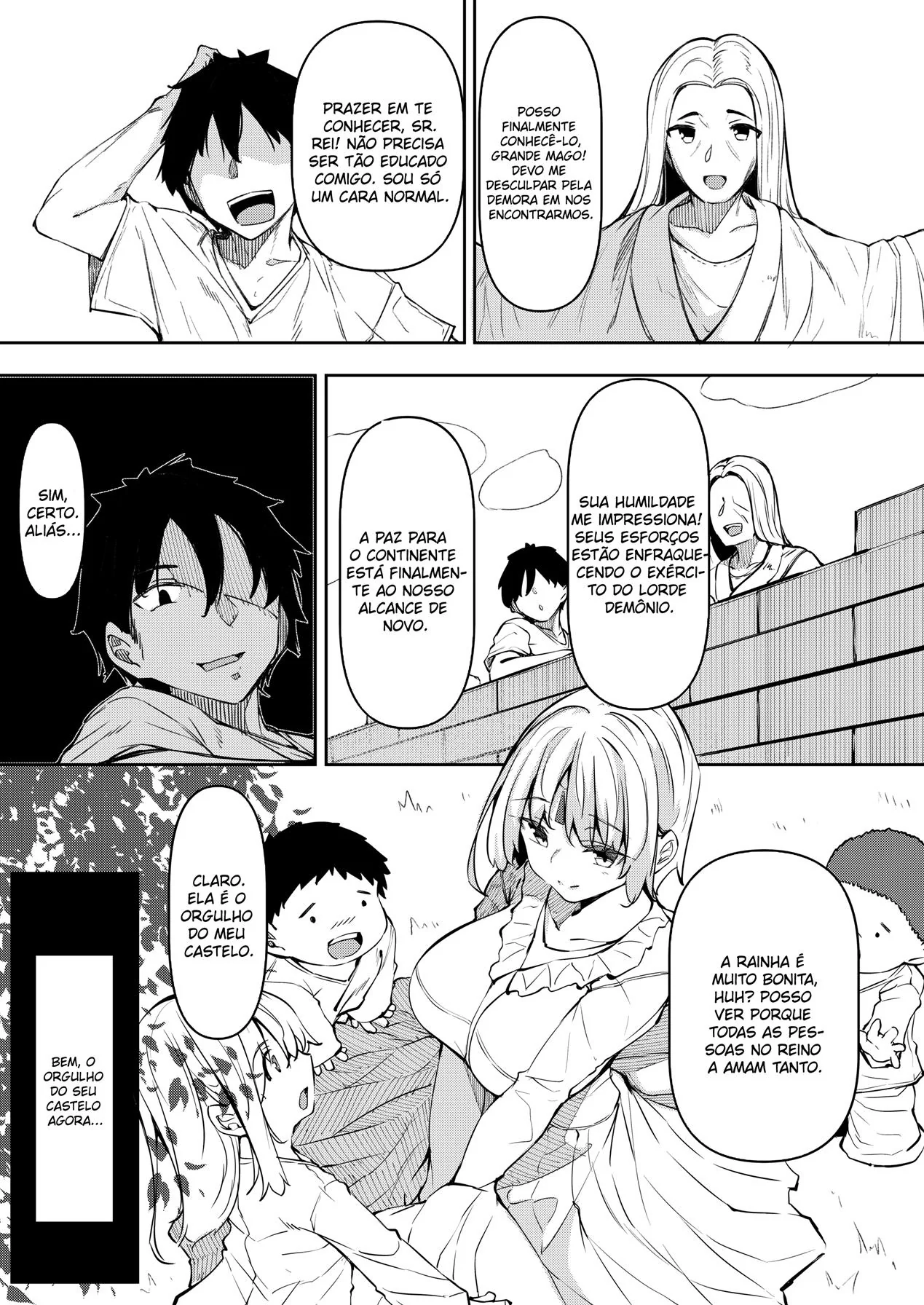 Sasuke, o Mago Virgem: Bucetas Mágicas e Pirocas Demoníacas em Outro Mundo – Hentai Fantasia HQ Brasileiro