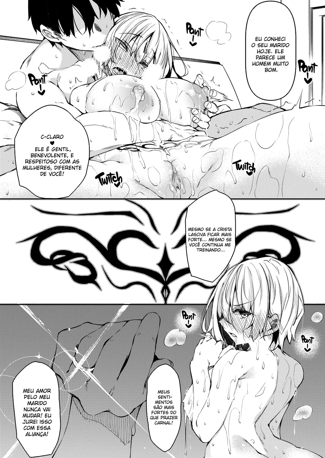Sasuke, o Mago Virgem: Bucetas Mágicas e Pirocas Demoníacas em Outro Mundo – Hentai Fantasia HQ Brasileiro