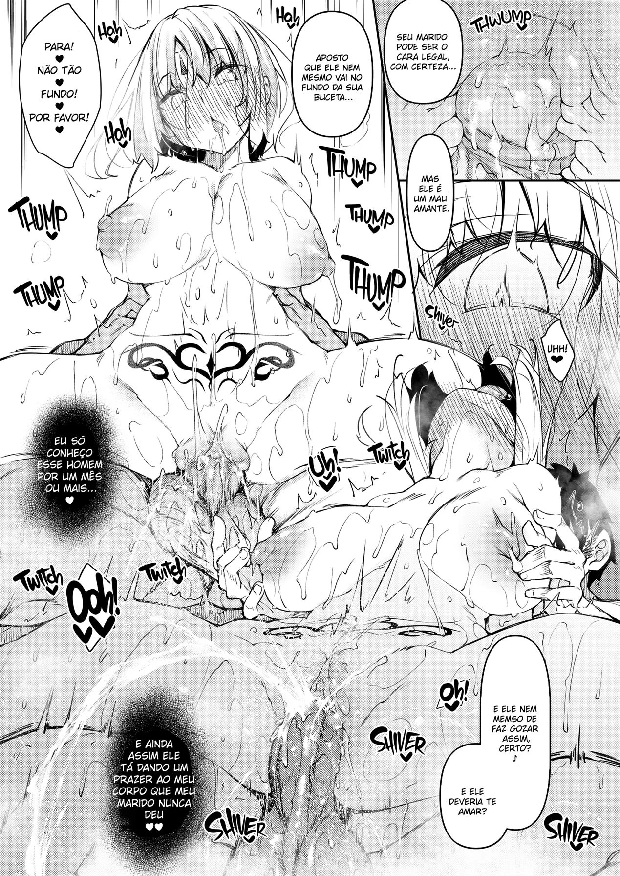 Sasuke, o Mago Virgem: Bucetas Mágicas e Pirocas Demoníacas em Outro Mundo – Hentai Fantasia HQ Brasileiro