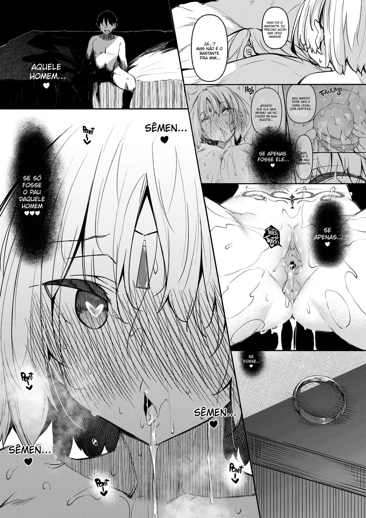 Sasuke, o Mago Virgem: Bucetas Mágicas e Pirocas Demoníacas em Outro Mundo – Hentai Fantasia HQ Brasileiro