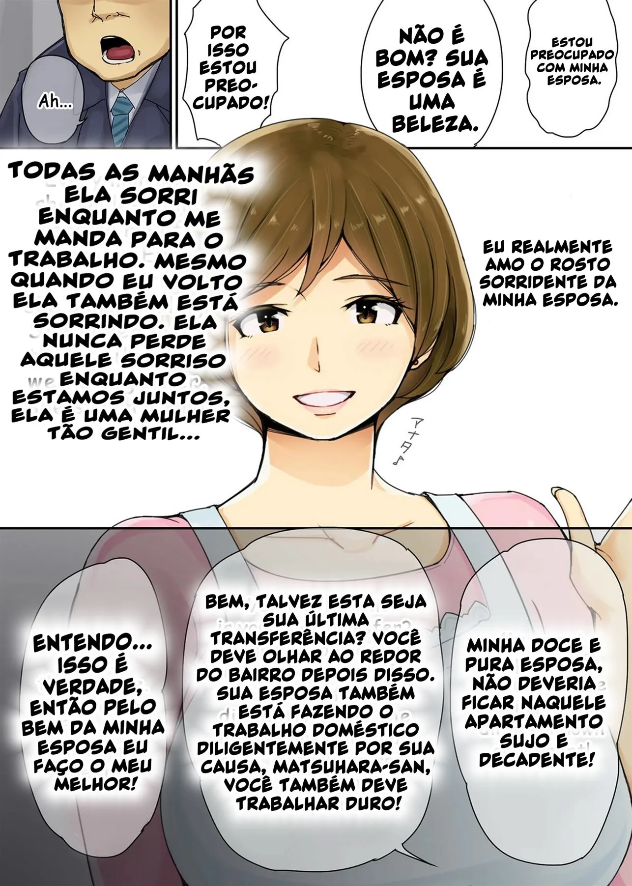 A Dona de Casa Piranha em Manga Hentai