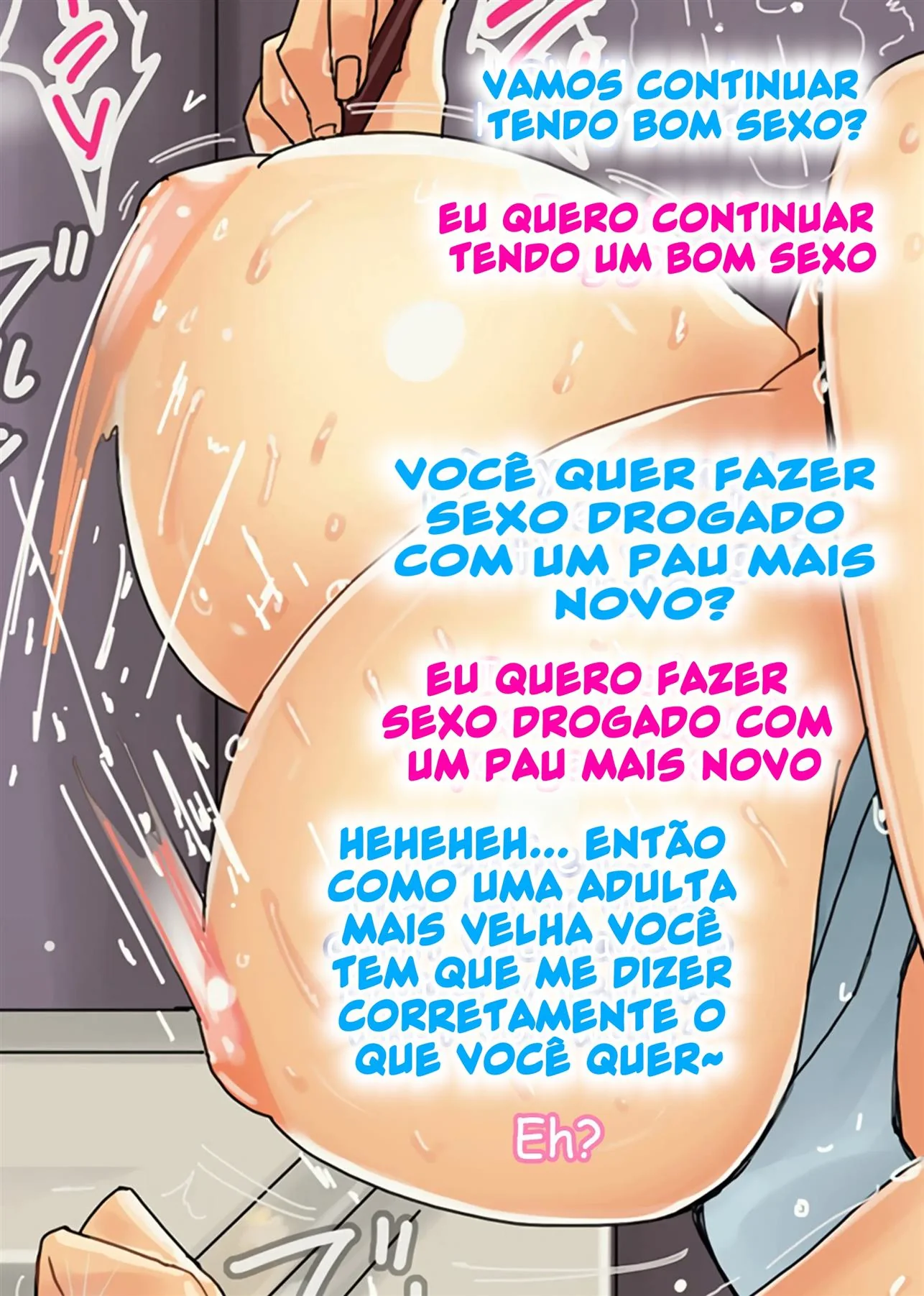 A Dona de Casa Piranha em Manga Hentai