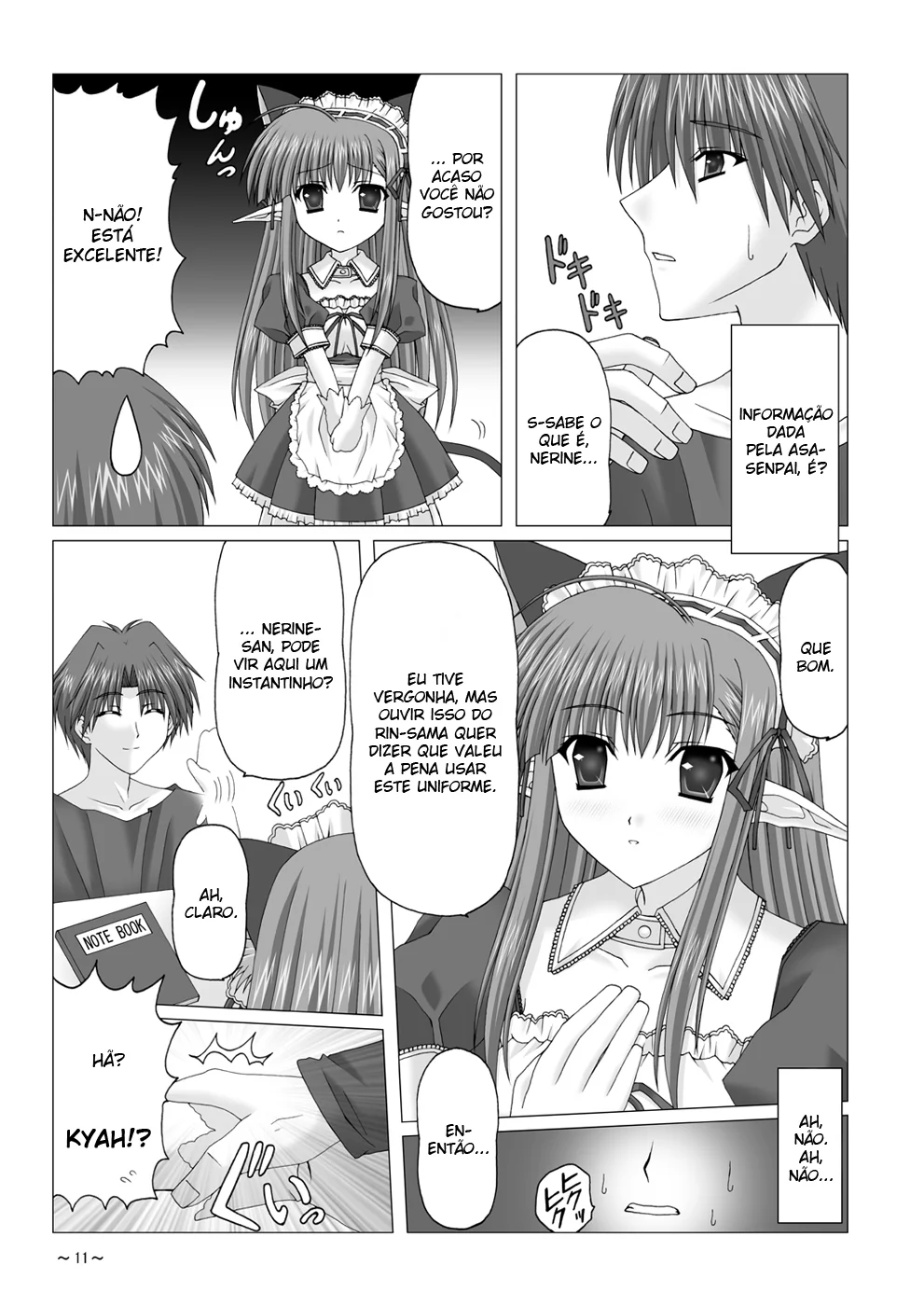 Piranha Nerine Seduz Rin com Sua Buceta Molhada em Euphoria Hentai HQ Brasileiro