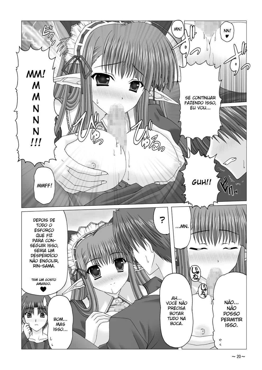 Piranha Nerine Seduz Rin com Sua Buceta Molhada em Euphoria Hentai HQ Brasileiro