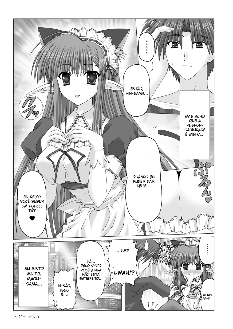 Piranha Nerine Seduz Rin com Sua Buceta Molhada em Euphoria Hentai HQ Brasileiro