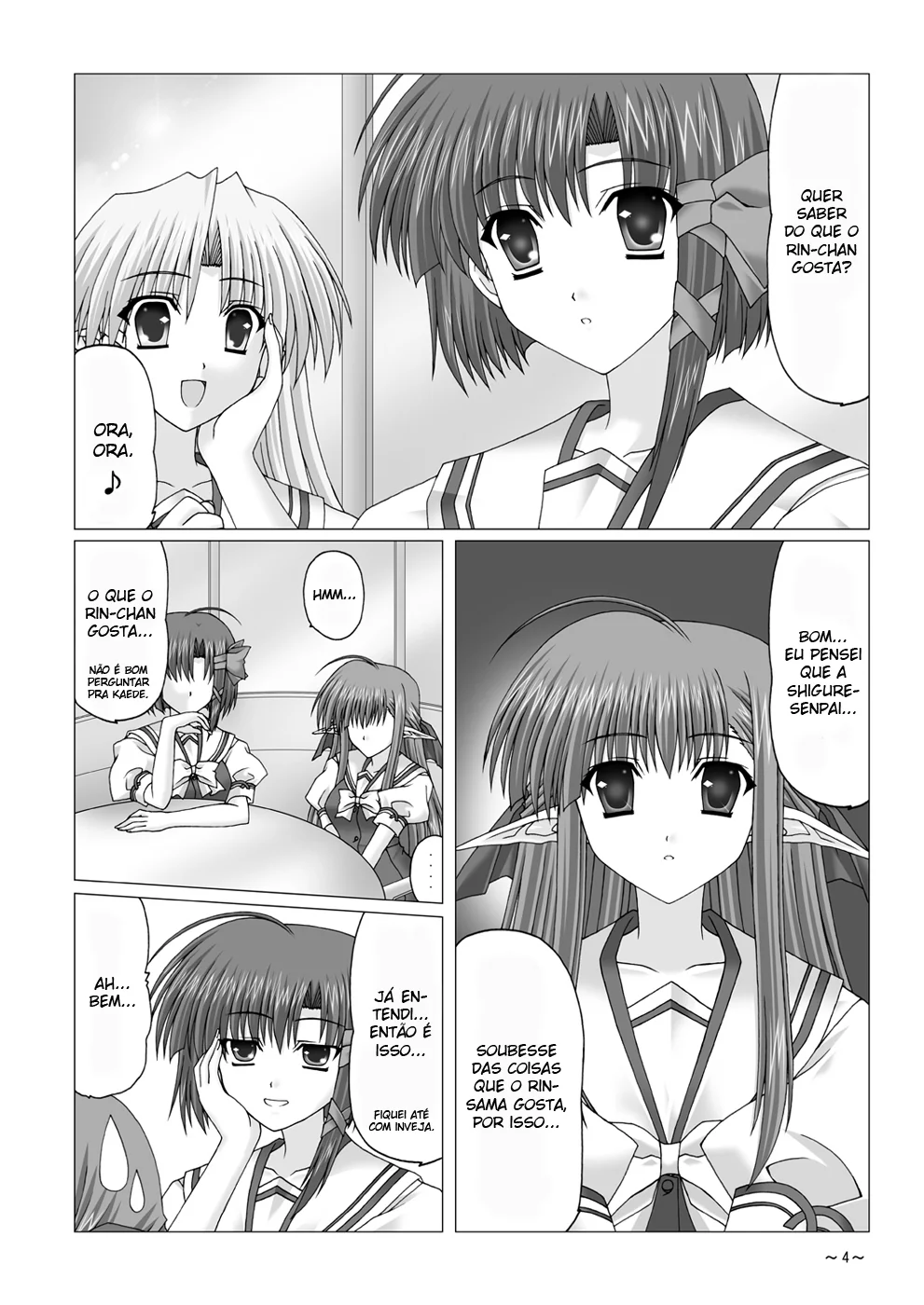 Piranha Nerine Seduz Rin com Sua Buceta Molhada em Euphoria Hentai HQ Brasileiro