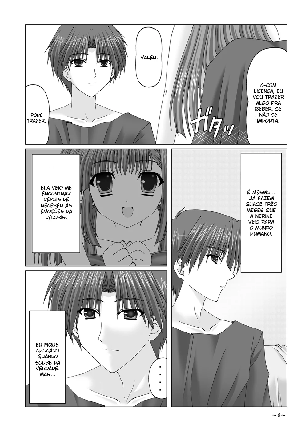 Piranha Nerine Seduz Rin com Sua Buceta Molhada em Euphoria Hentai HQ Brasileiro