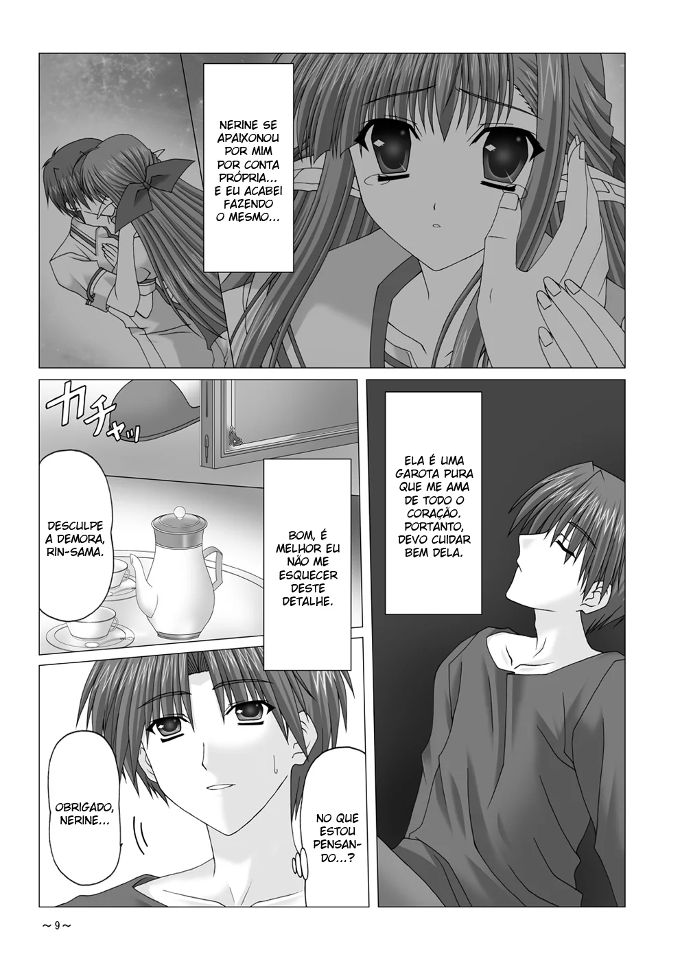 Piranha Nerine Seduz Rin com Sua Buceta Molhada em Euphoria Hentai HQ Brasileiro