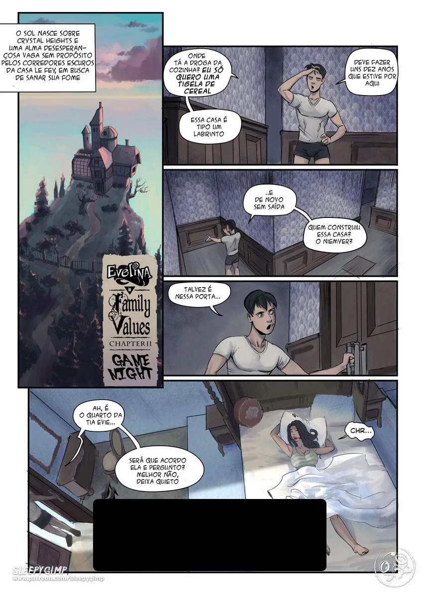 Family Values 2 A titia Evie e o Fred: A investigação da buceta da piranha fervendo – Hentai HQ