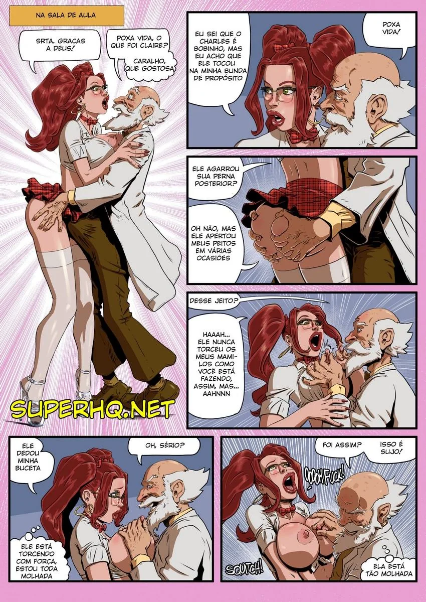 Claire a Piranha da Escola – Hentai HQ Brasileiro