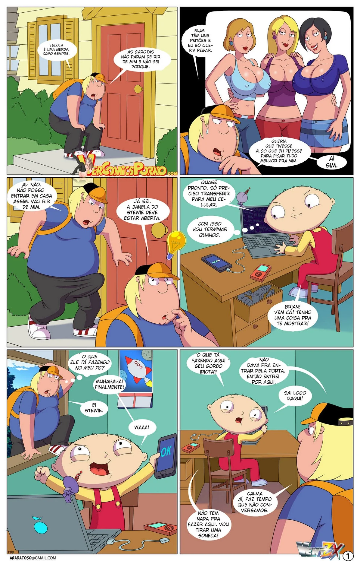 Hentia Family Guy –  O Aplicativo que Virou Mamãe numa Putinha Obediente